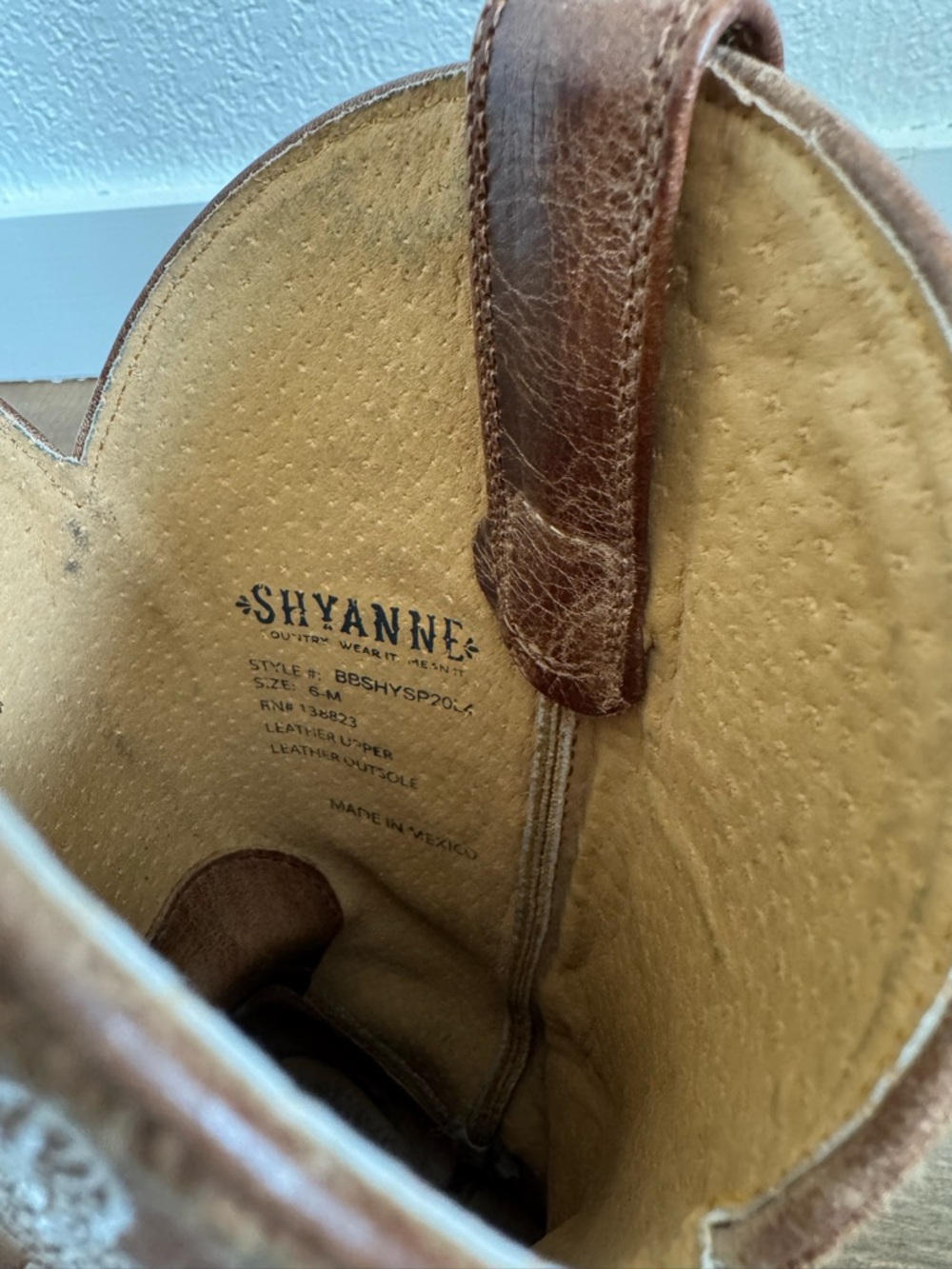 Shyanne Brown Western Embroidered Heeled Boots - Picture 11 of 12